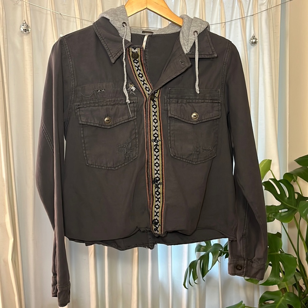 Free People crop jacket